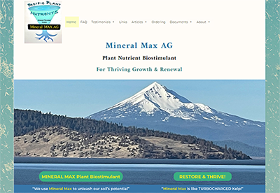 thumbnail image - Pacific Plant Nutrients website